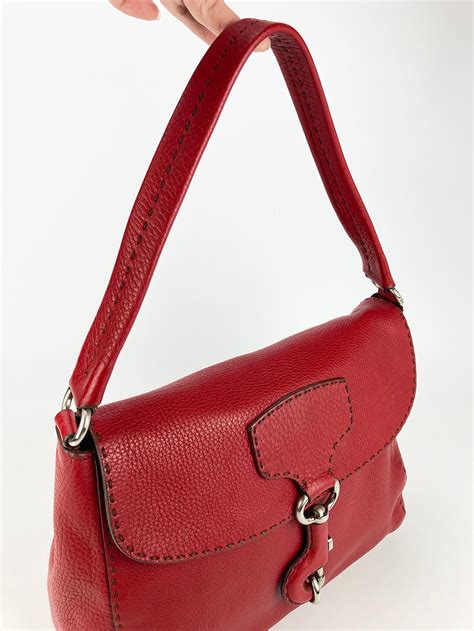 prada b10688 semitracolla|Prada Red Vitello Daino Semitracolla Bag .